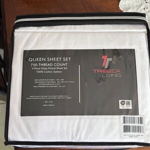 White Queen Sheet Set - 750 Thread Count